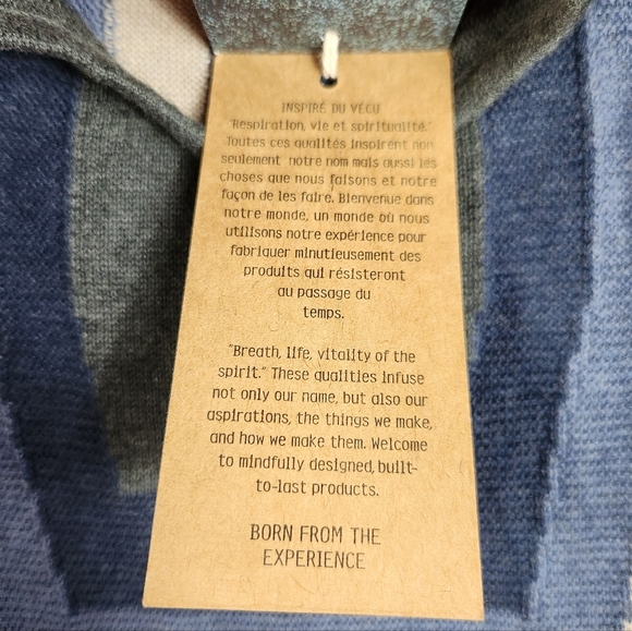 PrAna Yarrah Casual Preppy Travel Organic Cotton Knit Sweater Dress Gray XL - Picture 13 of 16